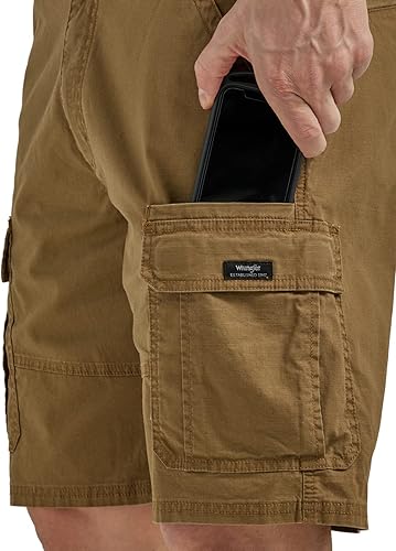 Men's Stretch Cargo Shorts Classic Fit Casual Outdoor Utility Wear